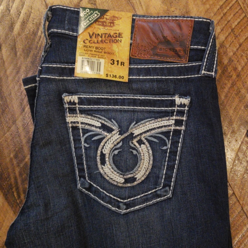 Womens Big Star Remy Lowrise Bootcut Jeans